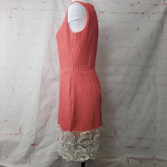 asos sleeveless peach dress 10 - Picture 3 of 6